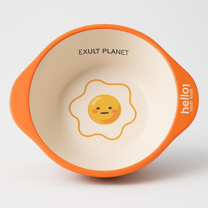 Eco-Friendly Children's Bowls with Animal Designs