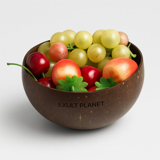 Eco-Friendly Coconut Shell Bowl - Sustainable, Natural, Zero-Waste
