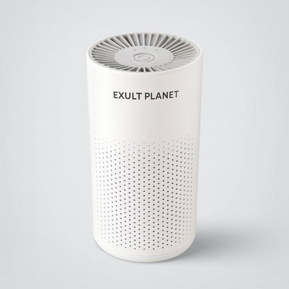 Energy-Efficient Cylindrical Air Purifier with Washable Filters
