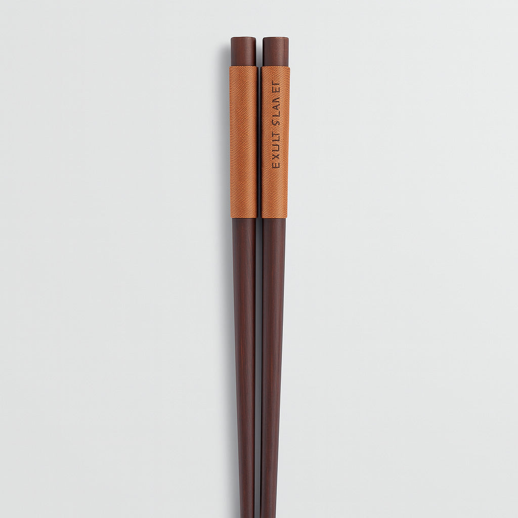 Eco-Friendly Reusable Wooden Chopsticks - Sustainable Dining Utensils