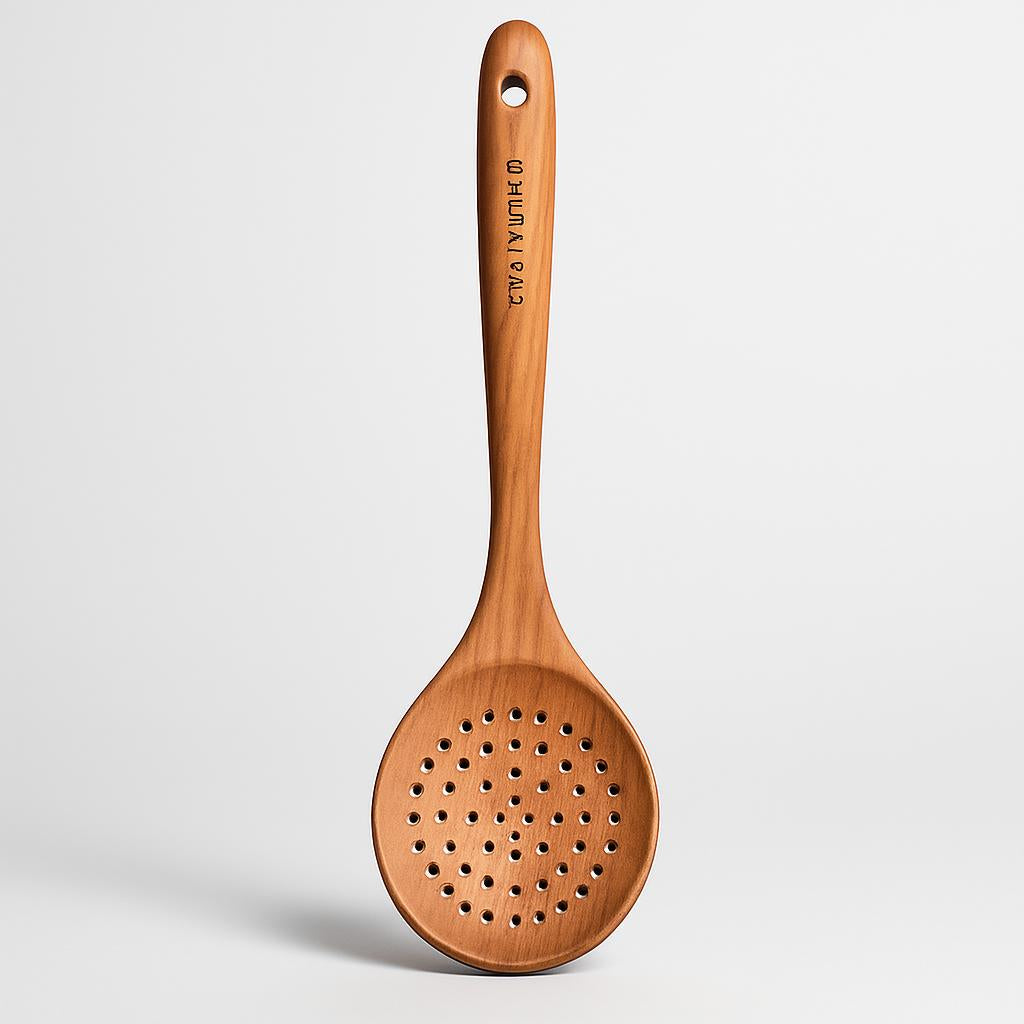Eco-Friendly Wooden Kitchen Utensils Set - Sustainable & Durable