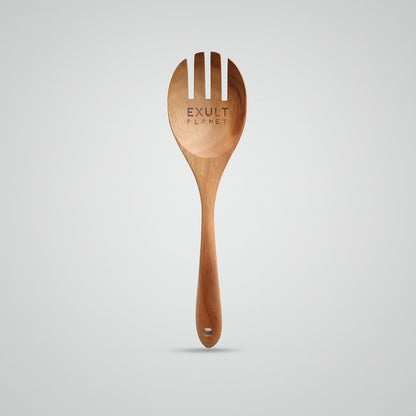Eco-Friendly Wooden Kitchen Utensils Set - Sustainable & Durable