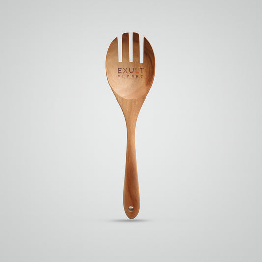 Eco-Friendly Wooden Kitchen Utensils Set - Sustainable & Durable