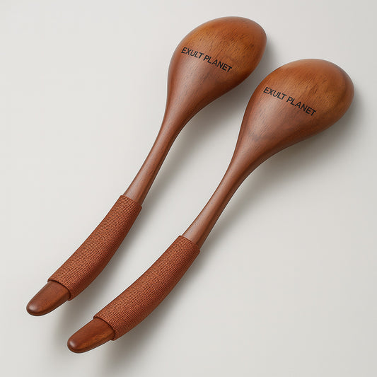 Eco-Friendly Wooden Spoons with Tie Wire Handles for Sustainable Cooking