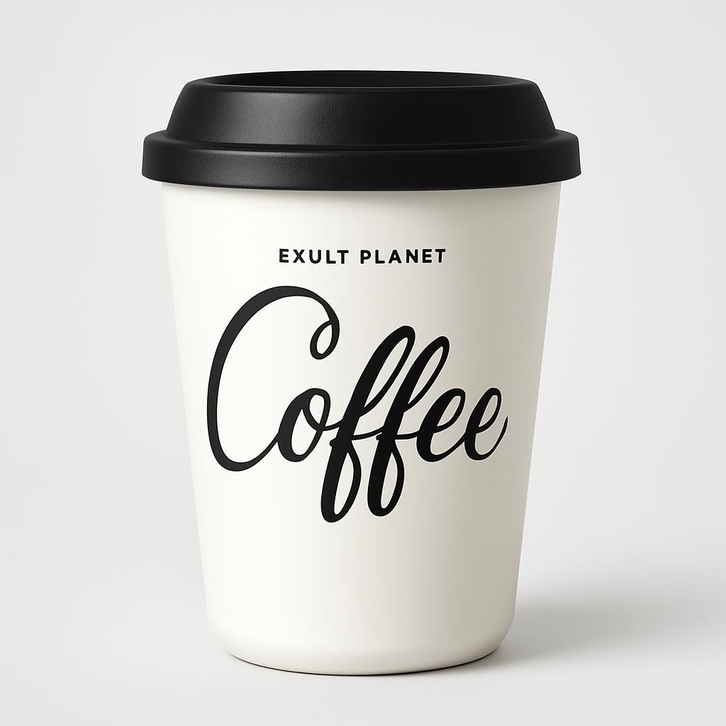 Eco-Friendly Stainless Steel Cups with Lids & Straws 350ml