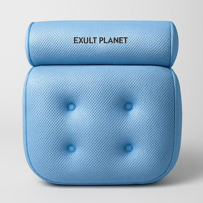 Luxurious Eco-Friendly Bath Pillow with Suction Cups