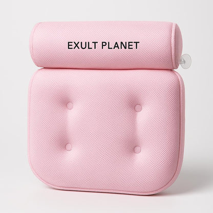 Luxurious Eco-Friendly Bath Pillow with Suction Cups