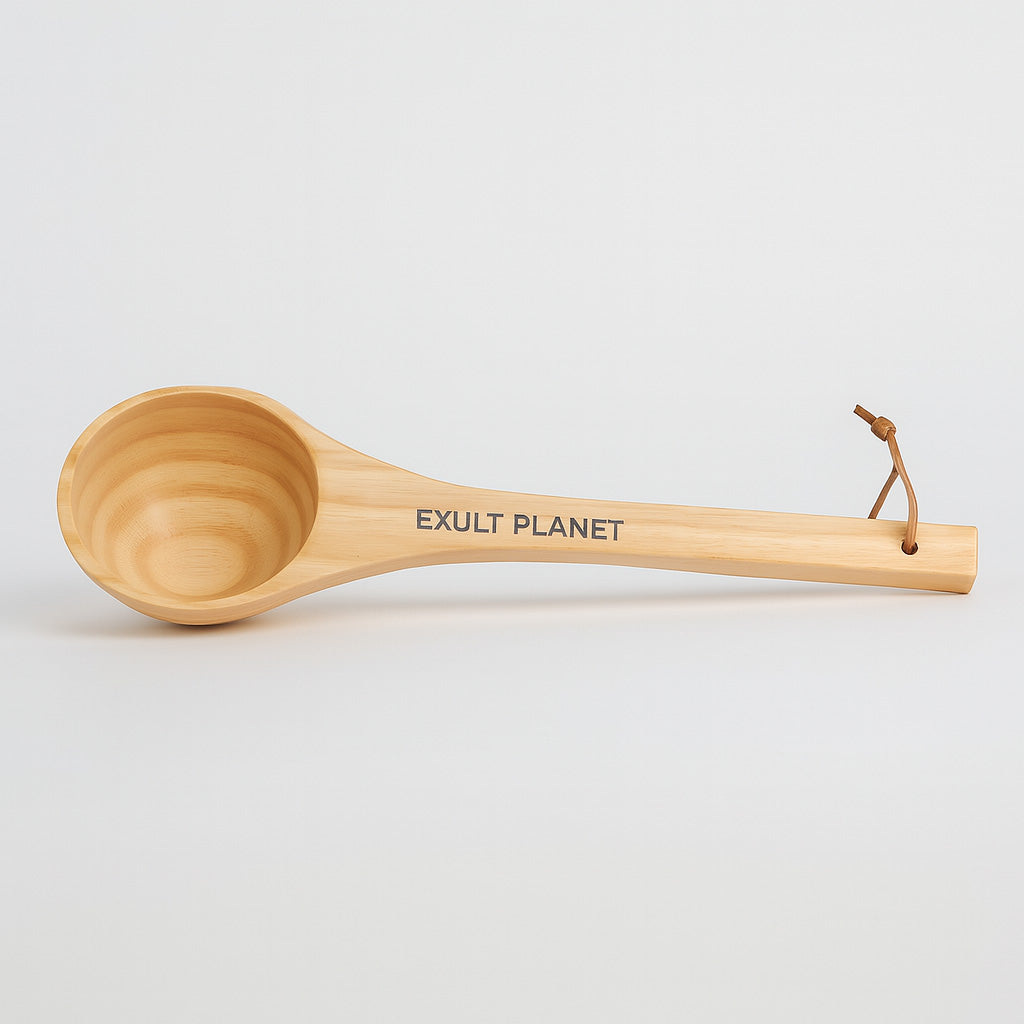 Eco-Friendly Wooden Barrel and Spoon Spa Set for Relaxation