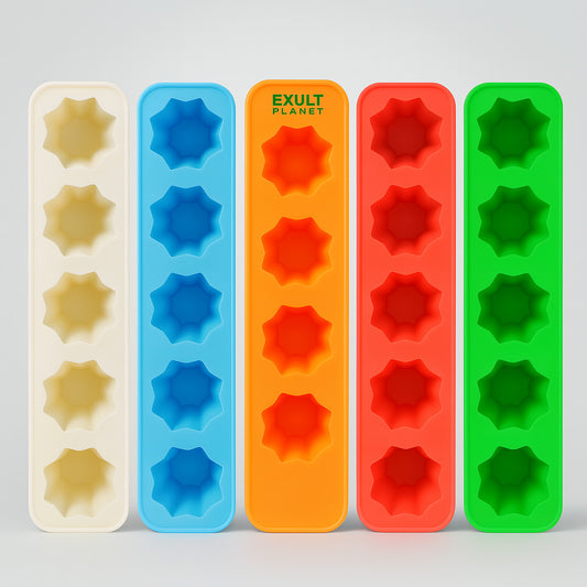 Eco-Friendly Silicone Ice Shot Glass Mold - Reusable & Sustainable