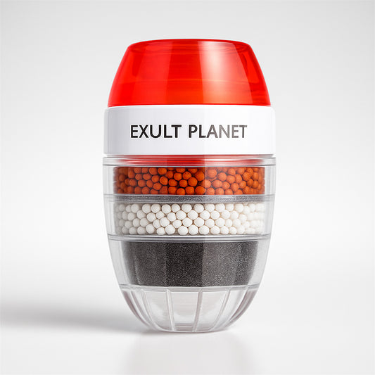 Silver Faucet Water Filter with Multi-Layer Filtration for Eco-Friendly Living