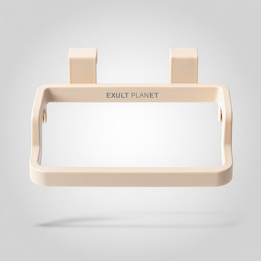 Space-Saving Hanging Trash Bag Holder for Easy Waste Management