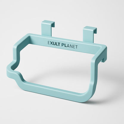 Space-Saving Hanging Trash Bag Holder for Easy Waste Management