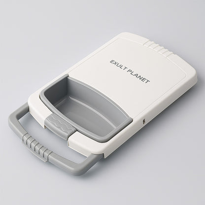 Eco-Friendly Over-the-Sink Colander and Dish Rack for Space-Saving Kitchen Organization