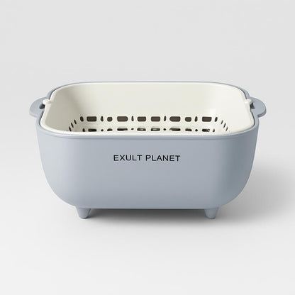 Space-Saving Collapsible Silicone Colander