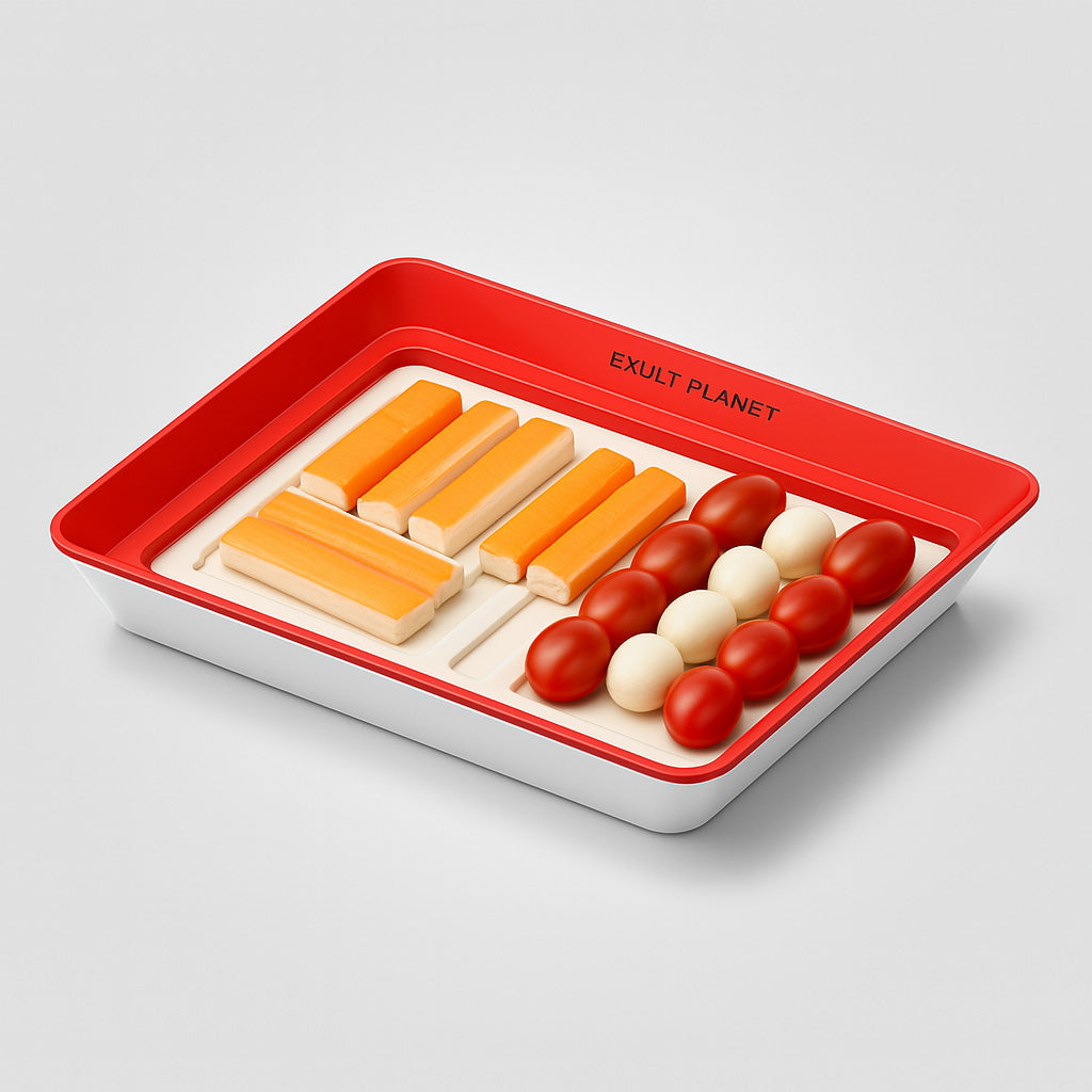Eco-Friendly Defrosting Tray for Quick Thawing