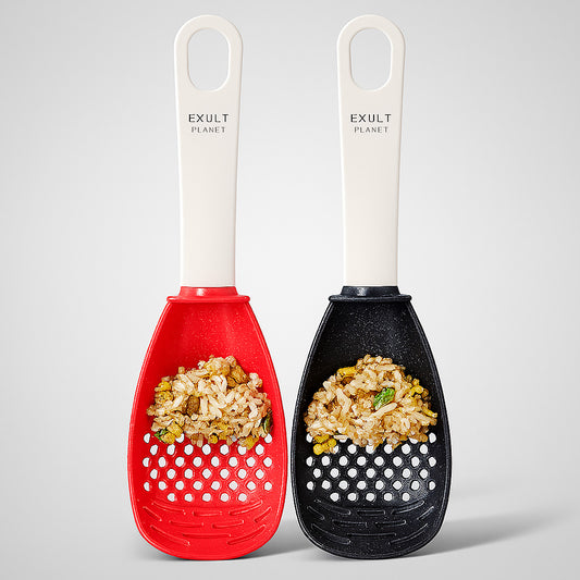 Eco-Friendly Multi-Functional Slotted Spoon for Sustainable Cooking