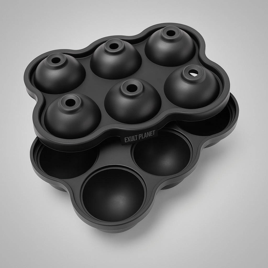 Eco-Friendly Silicone Ice Ball Mold - Reusable & Durable