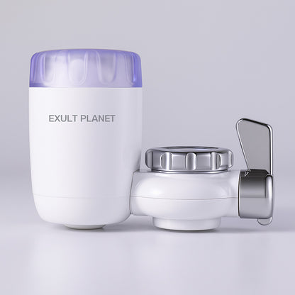 Water-Saving Faucet Filter with Replaceable Cartridge