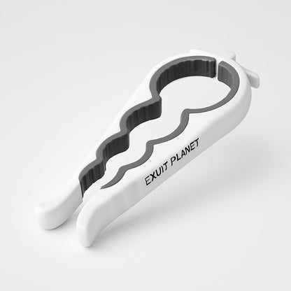 Ergonomic Black & Red Kitchen Can Opener