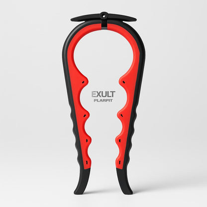 Ergonomic Black & Red Kitchen Can Opener