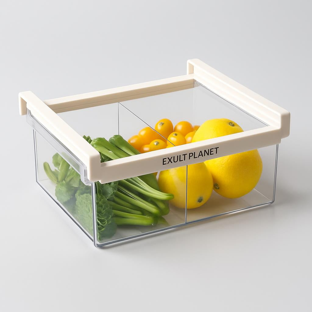 Adjustable Kitchen Refrigerator Storage Rack Organizer