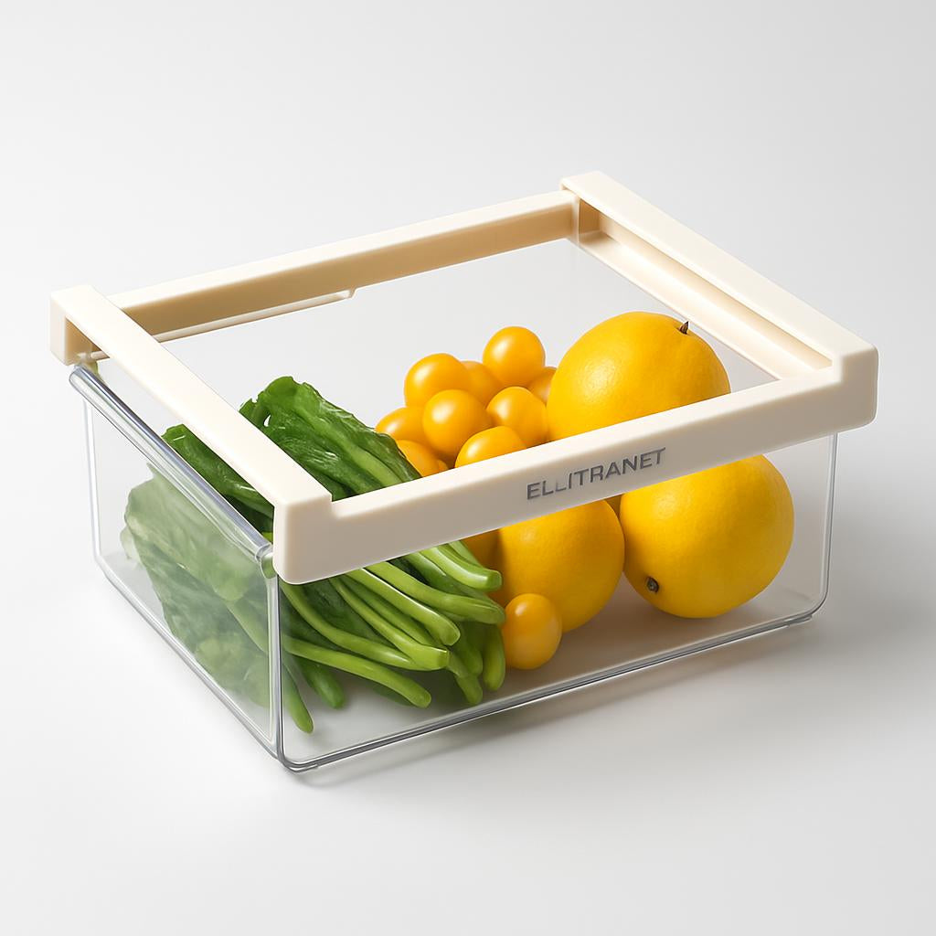 Adjustable Kitchen Refrigerator Storage Rack Organizer