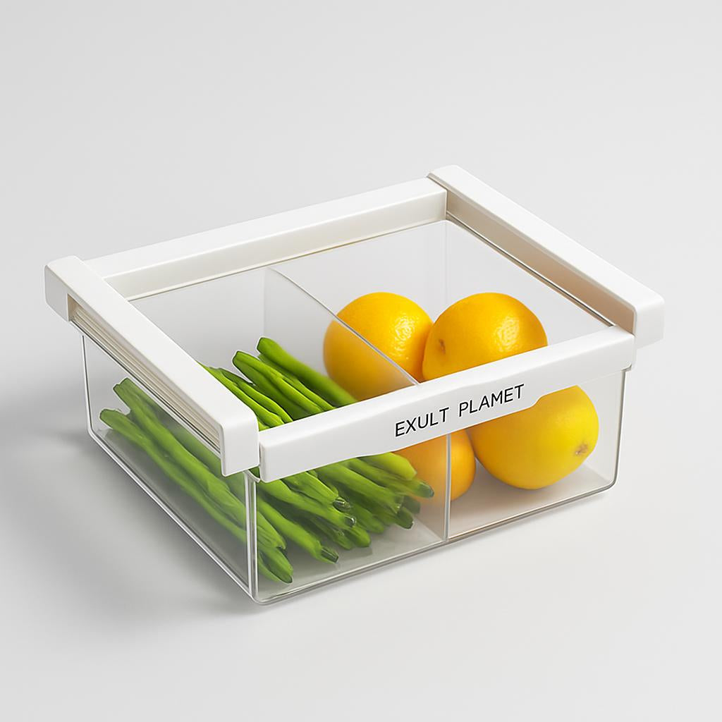 Adjustable Kitchen Refrigerator Storage Rack Organizer