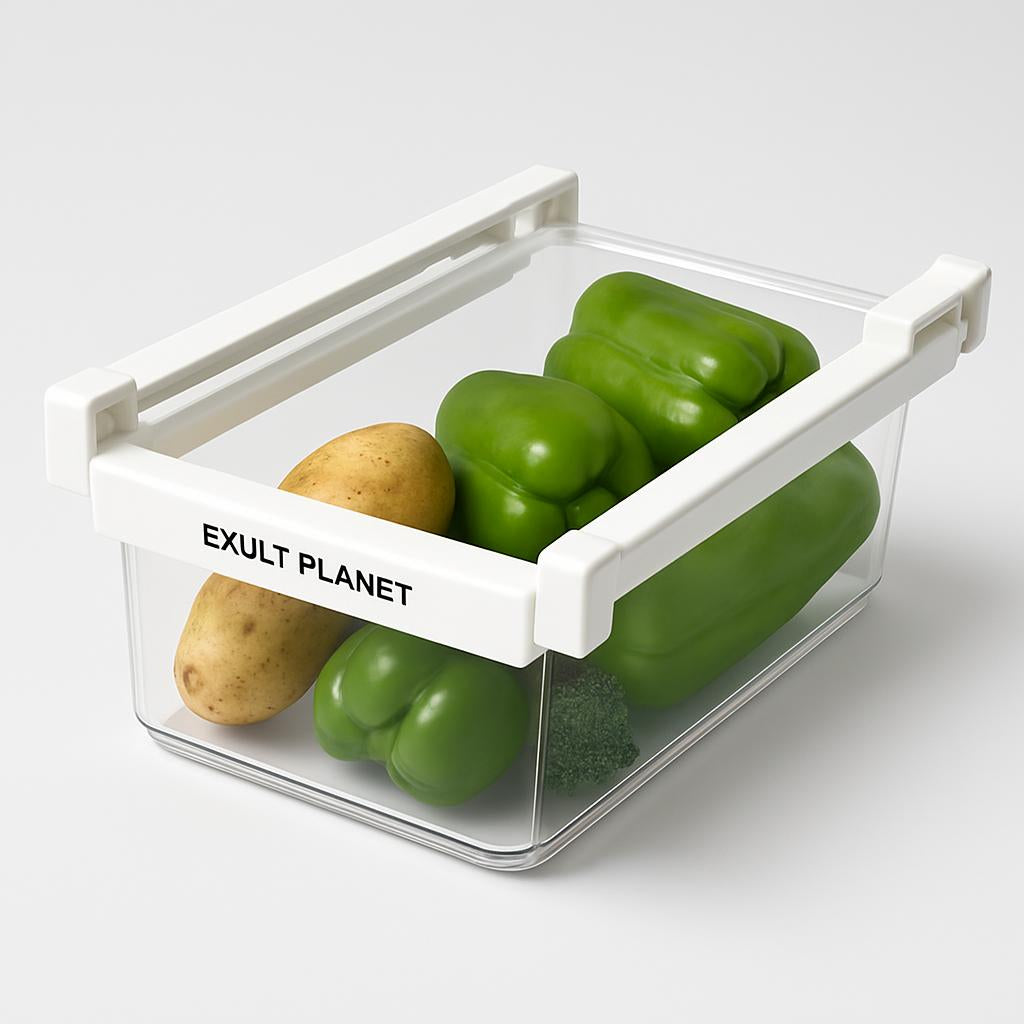 Adjustable Kitchen Refrigerator Storage Rack Organizer