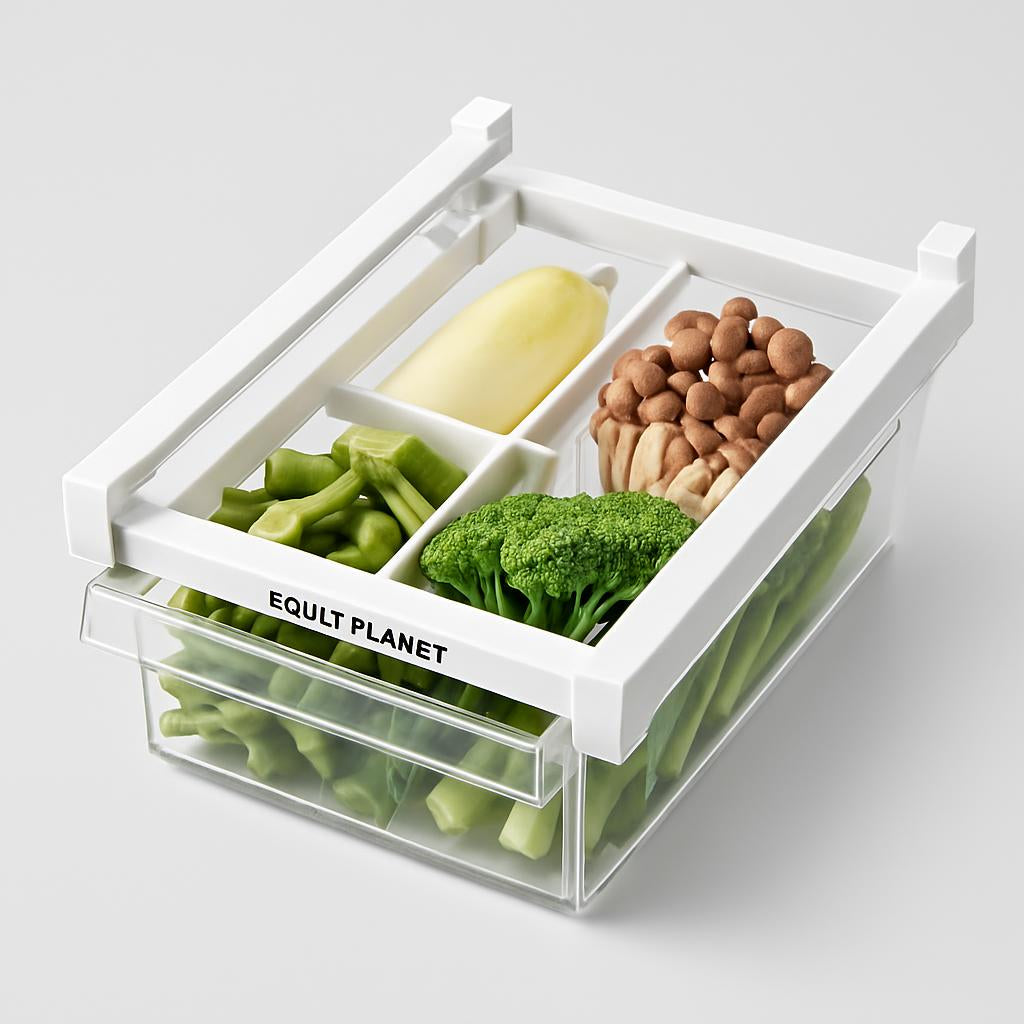 Adjustable Kitchen Refrigerator Storage Rack Organizer