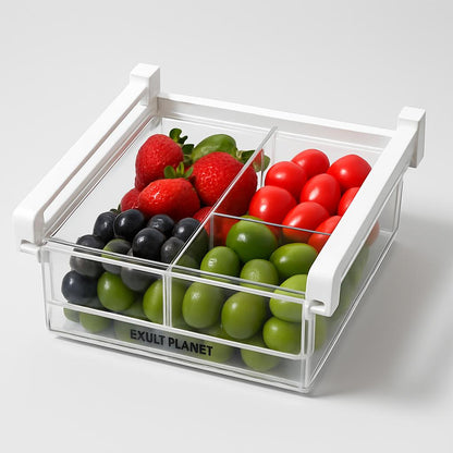Adjustable Kitchen Refrigerator Storage Rack Organizer