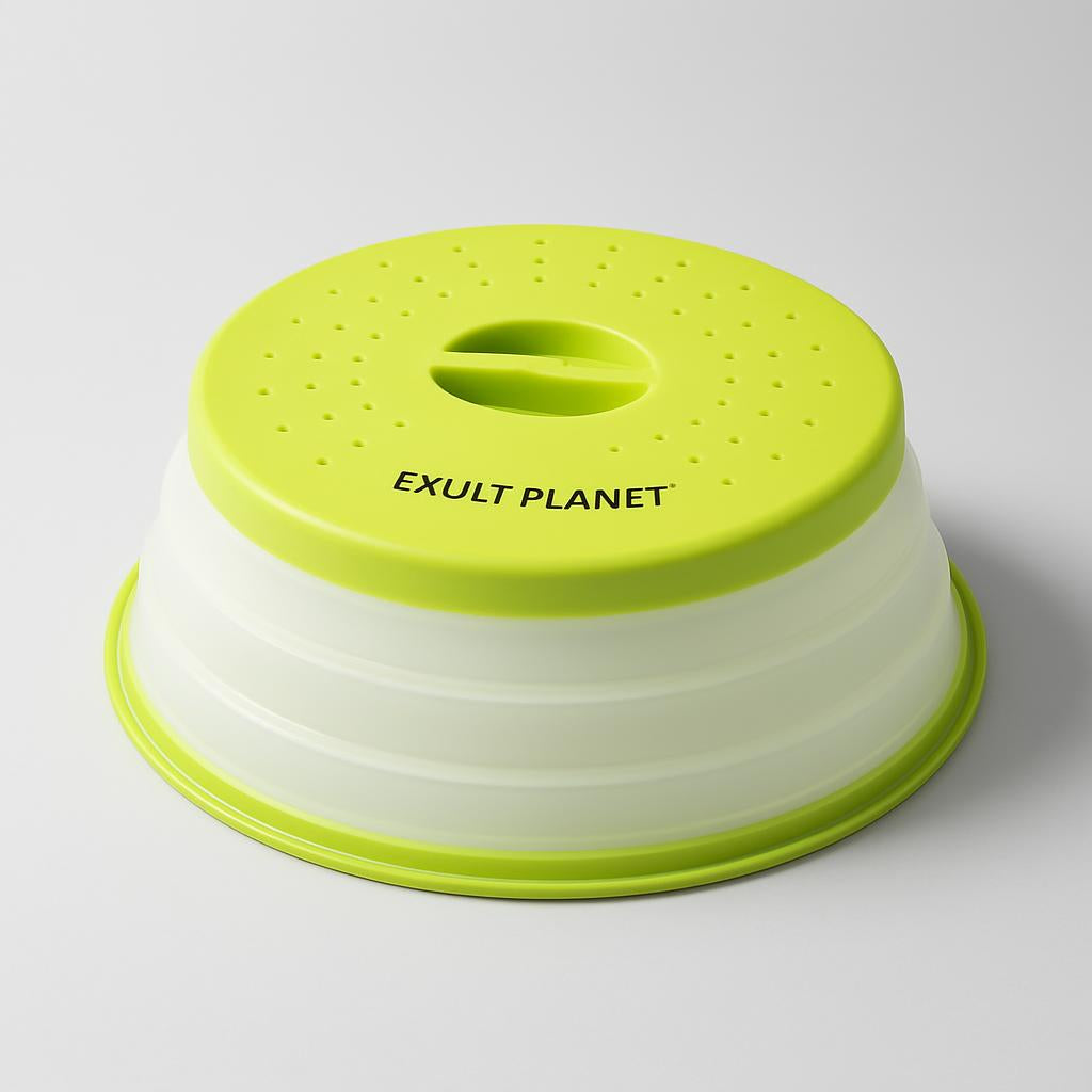 Eco-Friendly Collapsible Microwave Cover
