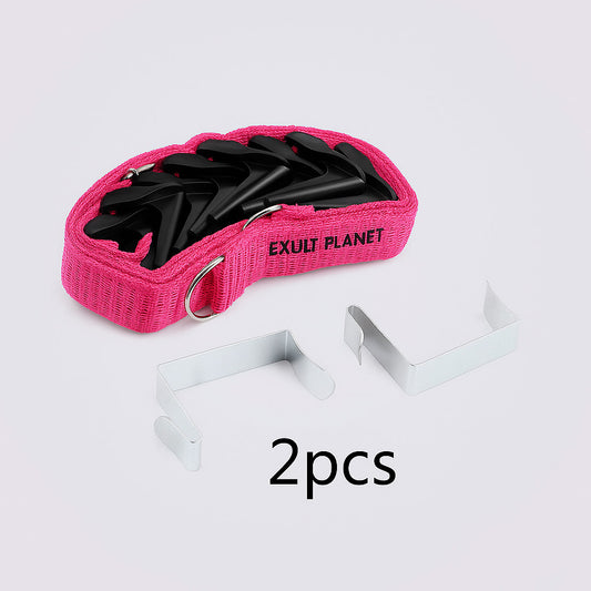 Eco-Friendly Adjustable Door Hook Lanyard with Coat Rack Functionality