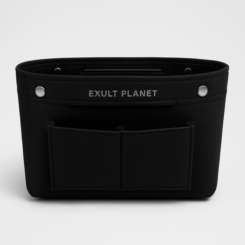 Eco-Friendly Yellow Makeup Storage Organizer