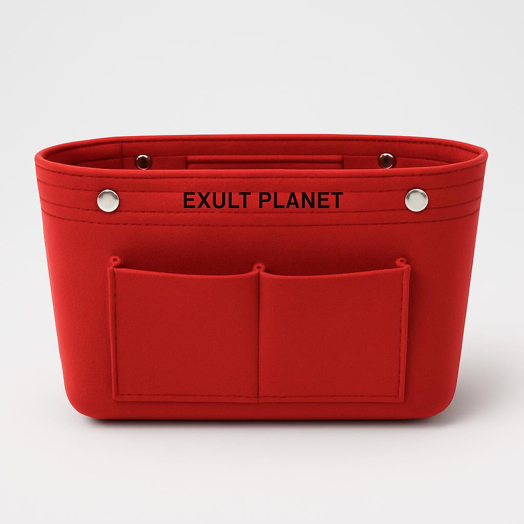 Eco-Friendly Yellow Makeup Storage Organizer