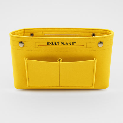 Eco-Friendly Yellow Makeup Storage Organizer for Bags