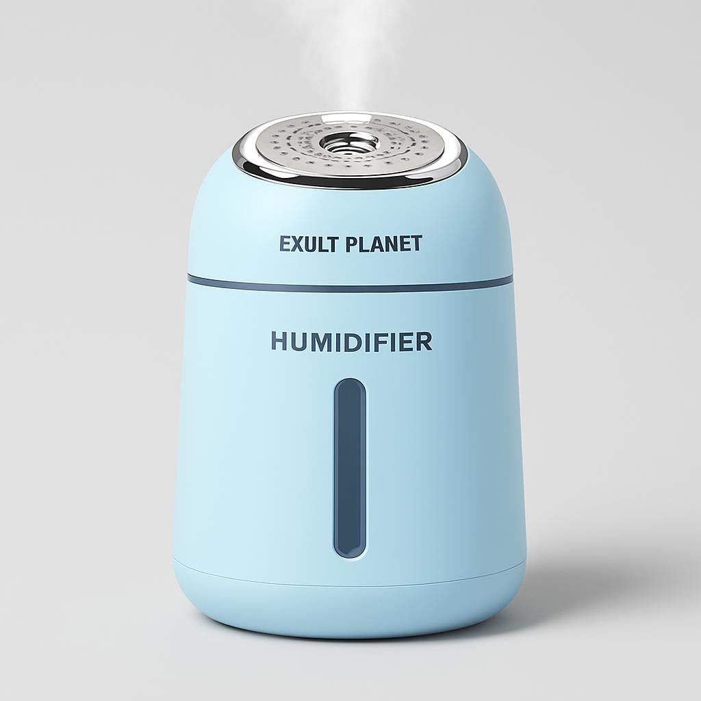 Eco-Friendly 4-in-1 Mini Ultrasonic Humidifier & Diffuser