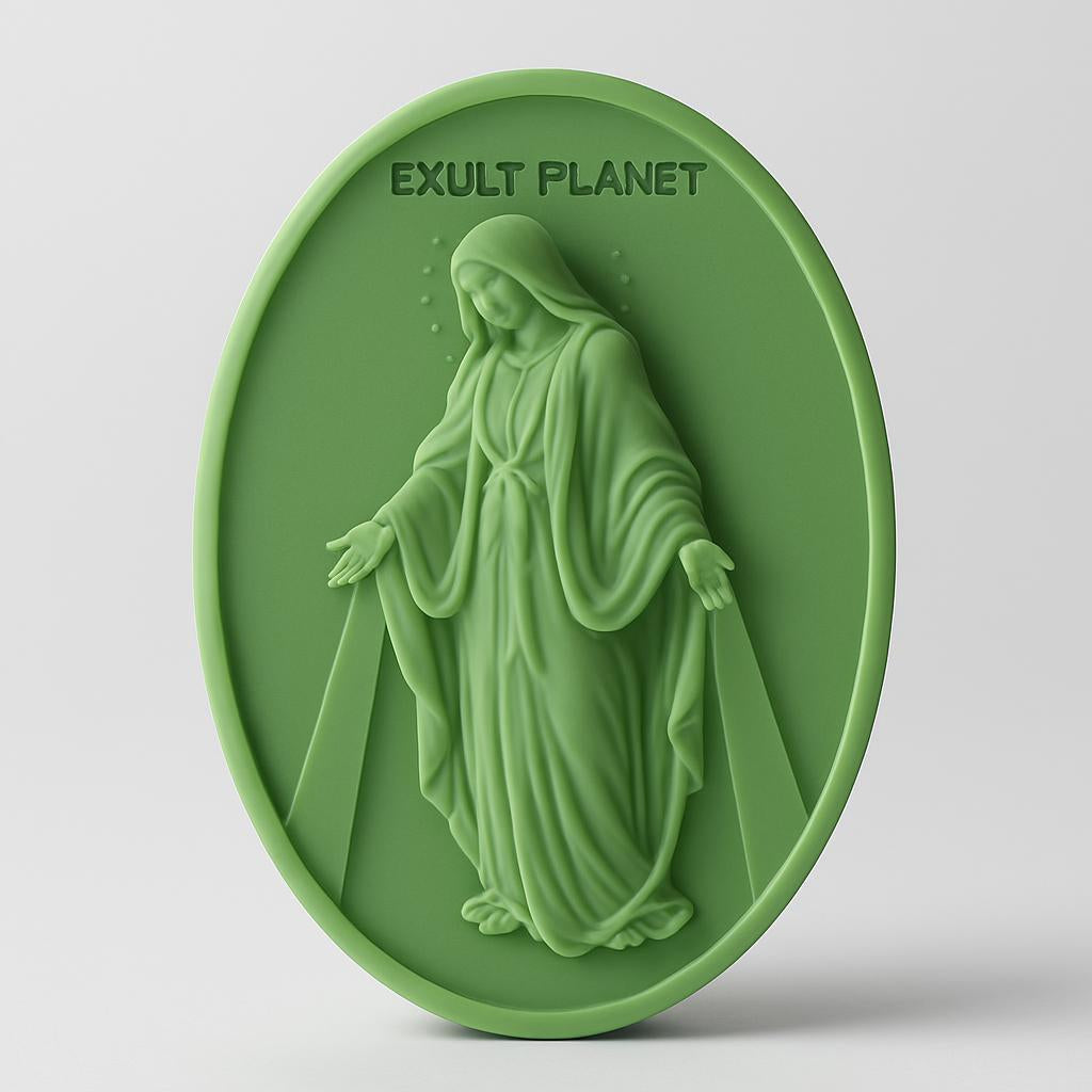Virgin Mary Eco-Friendly Soap Mold for DIY Lovers