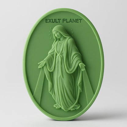 Virgin Mary Eco-Friendly Soap Mold for DIY Lovers