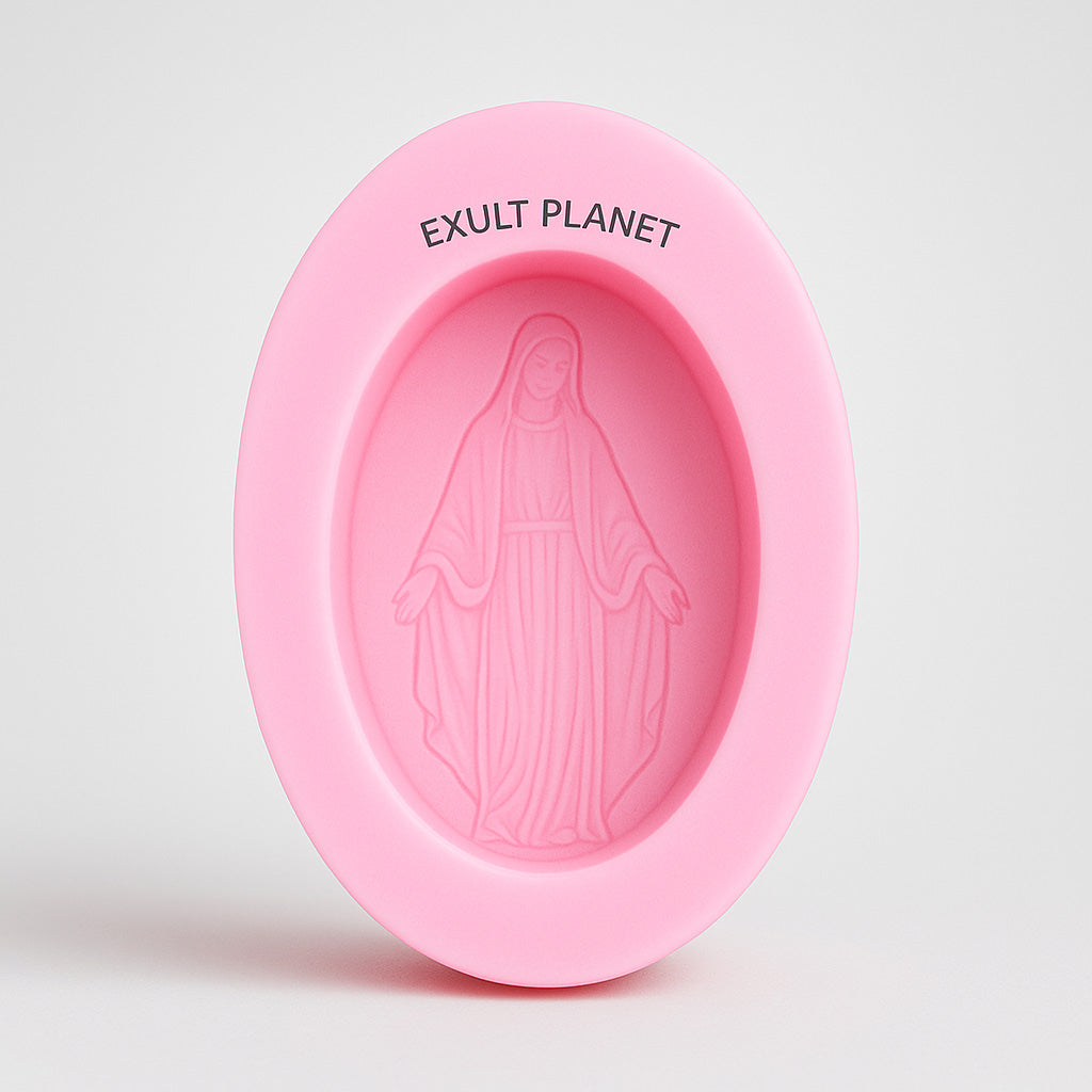 Virgin Mary Handmade Soap Mold for Eco-Friendly DIY