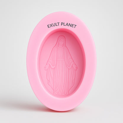 Virgin Mary Handmade Soap Mold for Eco-Friendly DIY