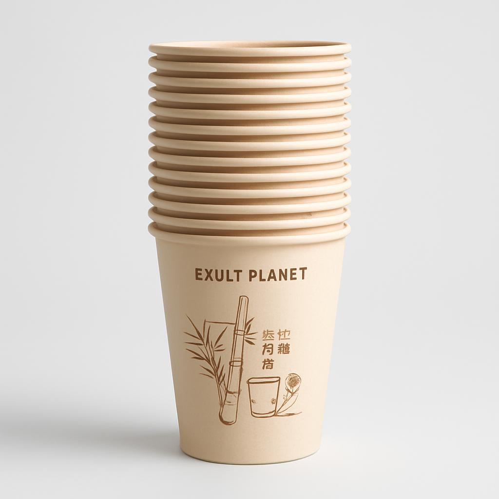 Eco-Friendly Bamboo Fiber Paper Cup
