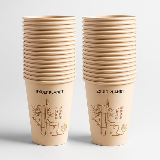 Eco-Friendly Bamboo Fiber Paper Cup for Sustainable Drinking