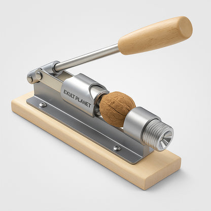 Eco-Friendly Manual Nutcracker made of sustainable metal and wood