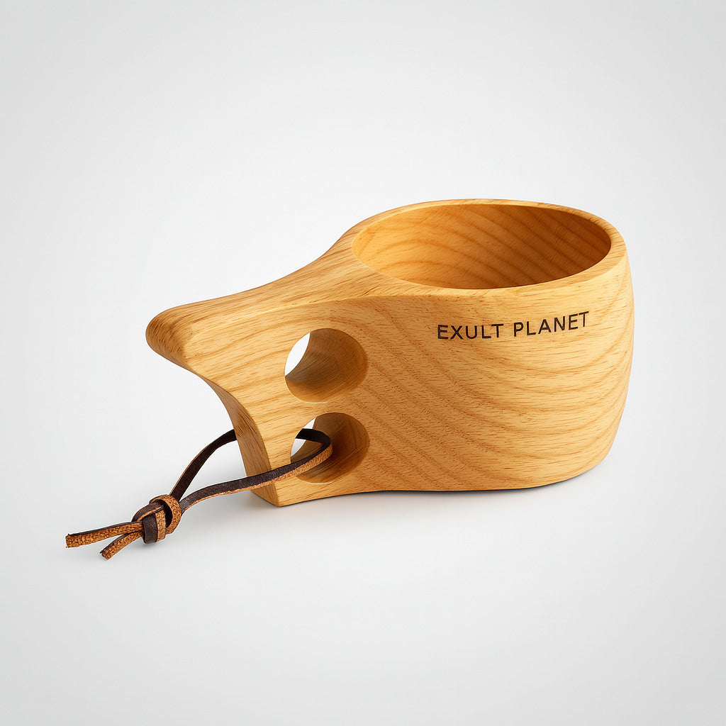 Eco-Friendly Wooden Cup - Sustainable, Durable, Plastic-Free