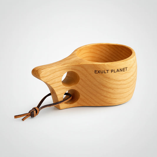 Eco-Friendly Wooden Cup - Sustainable, Durable, Plastic-Free