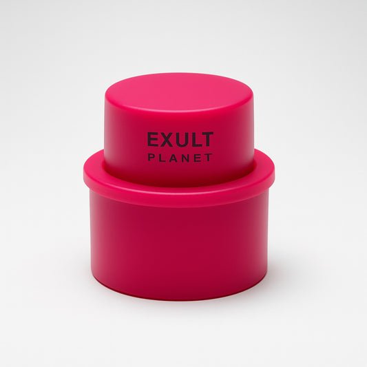 Eco-Friendly Reusable Bottle Cap and Sealer in Red
