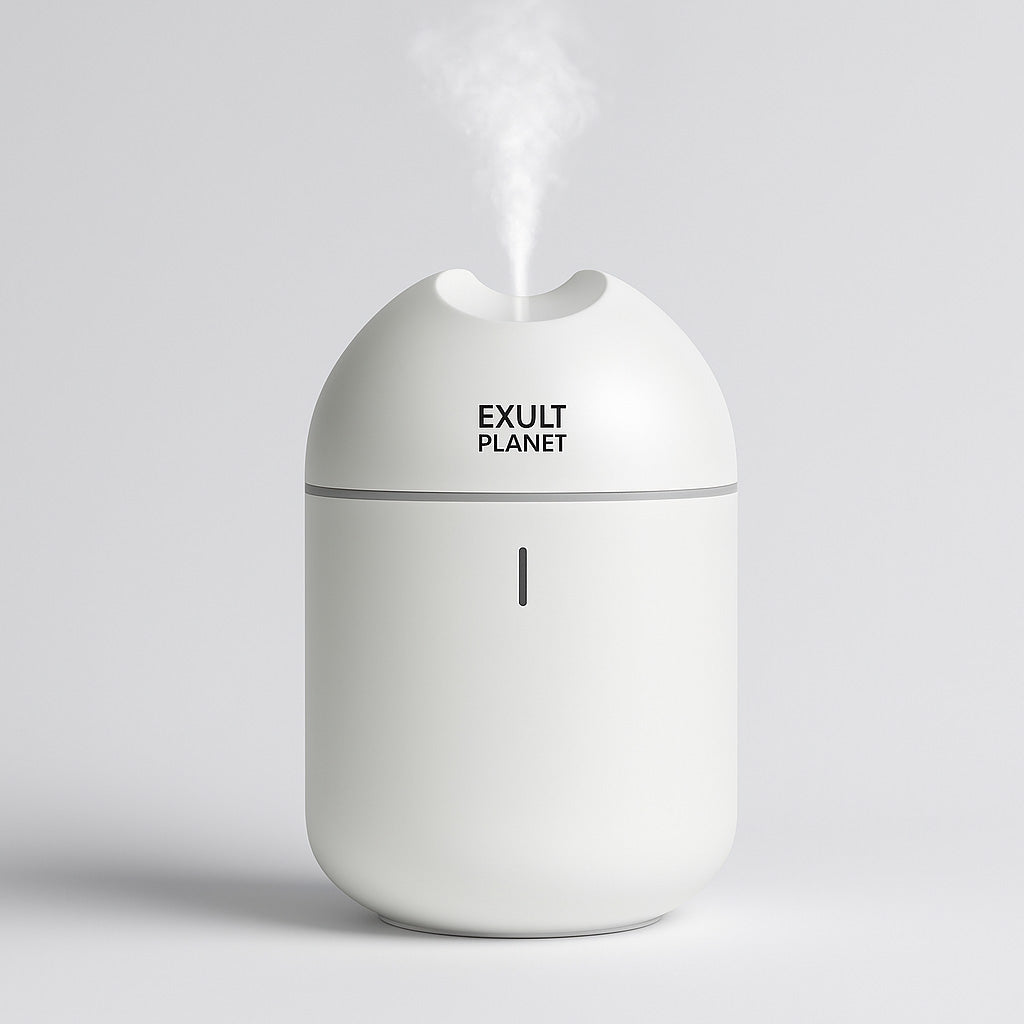 Compact Pink Humidifier for Eco-Friendly Home Wellness