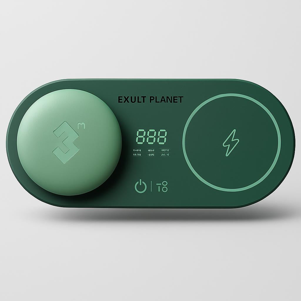 Ultrasonic Contact Lens Cleaner & Wireless Charging Case