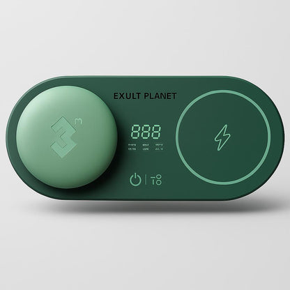 Ultrasonic Contact Lens Cleaner & Wireless Charging Case