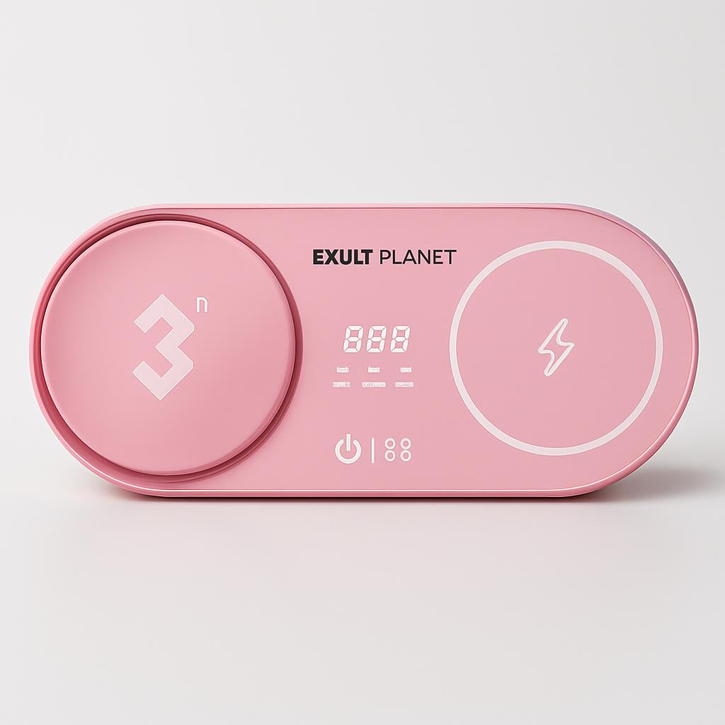 Ultrasonic Contact Lens Cleaner & Wireless Charging Case